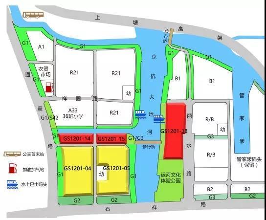 地铁4号线直达 大运河新城核心区3地块挂牌