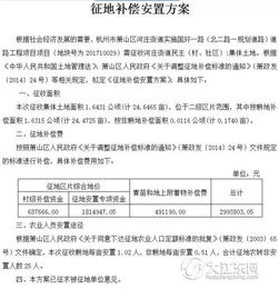 最新 多个大江东征地补偿安置方案公告出炉