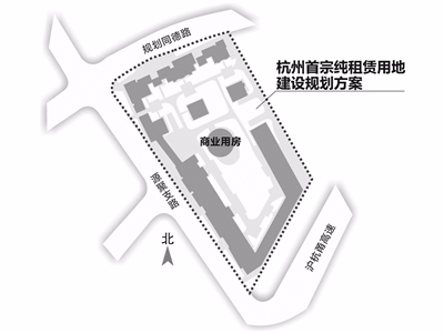 杭州首宗租赁住房用地设计方案公示，推动租购并举住房制度建设